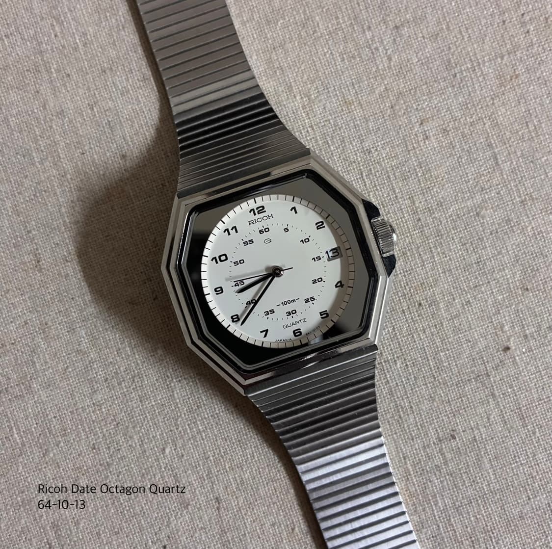 1980s Ricoh Date Octagon Riquartz 상품이미지4
