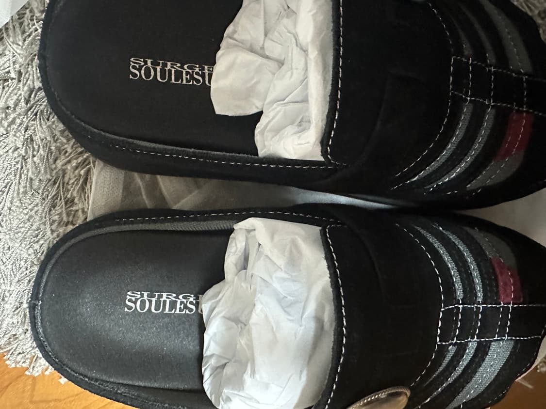 [270] 쏘유레슈어 x 써저리 SS010 블랙 뮬 상품이미지9