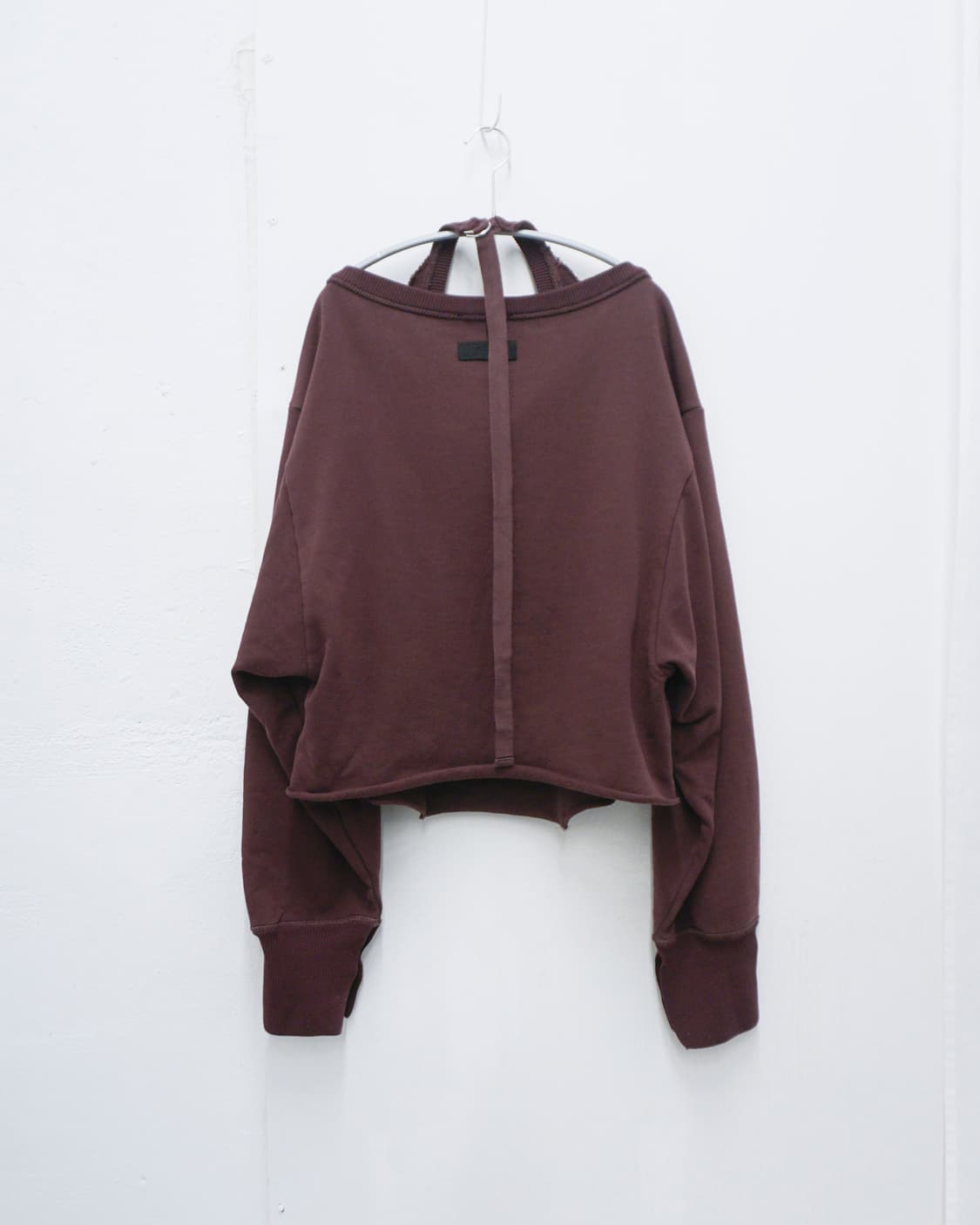 DIESEL cut-out layered strap sweatshirt 상품이미지7