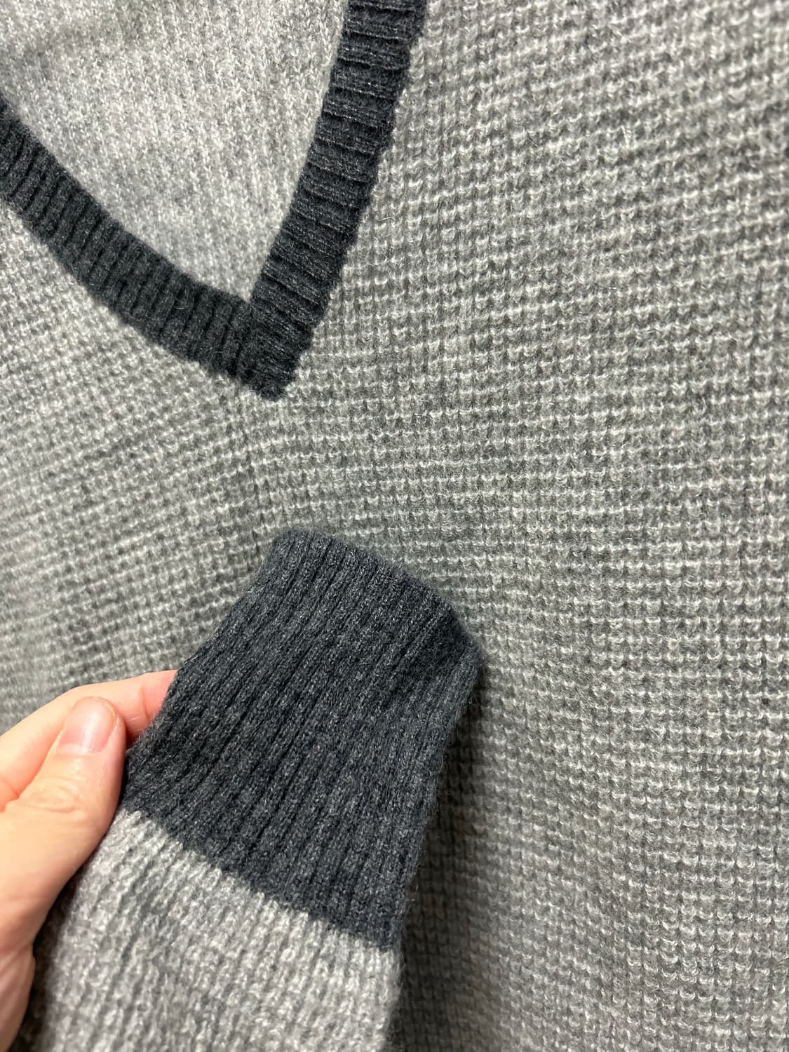 캐시미어 100% 니트 (사이즈L)  상품이미지2