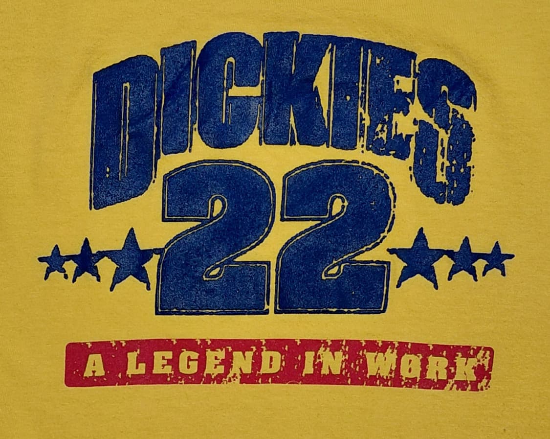 [L] Dickies 00s Y2K 올드스쿨 크랙 그래픽 반팔티 상품이미지6