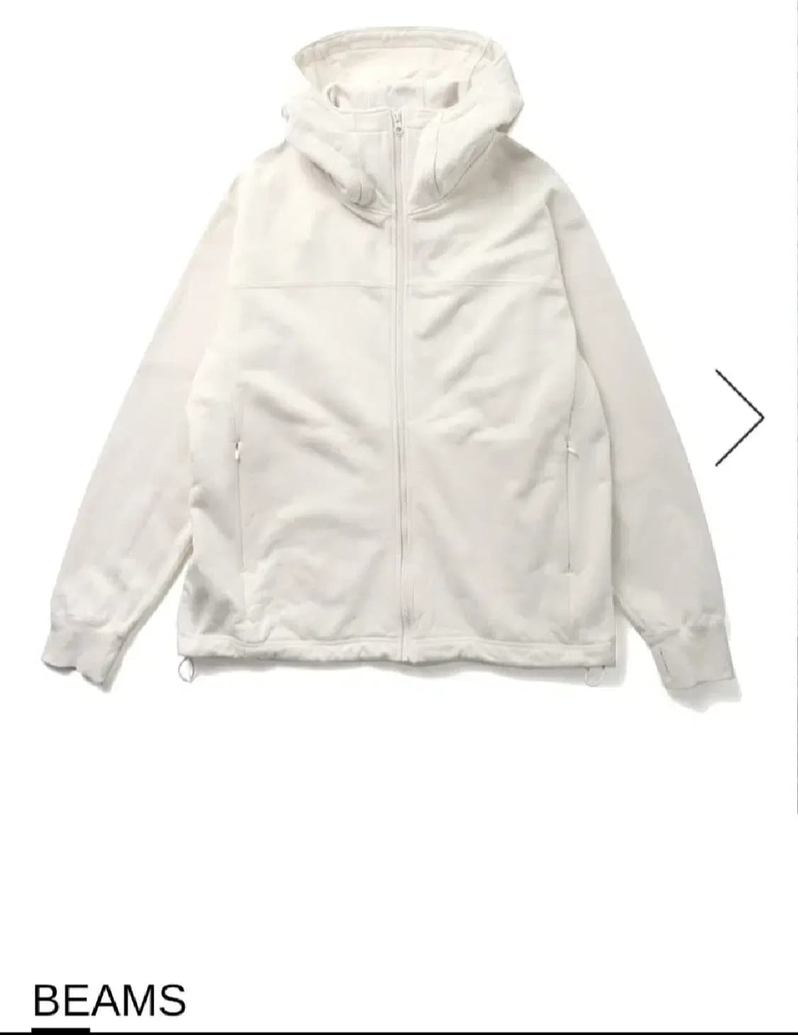 빔즈 스웻 후드 집업 L 상품이미지4