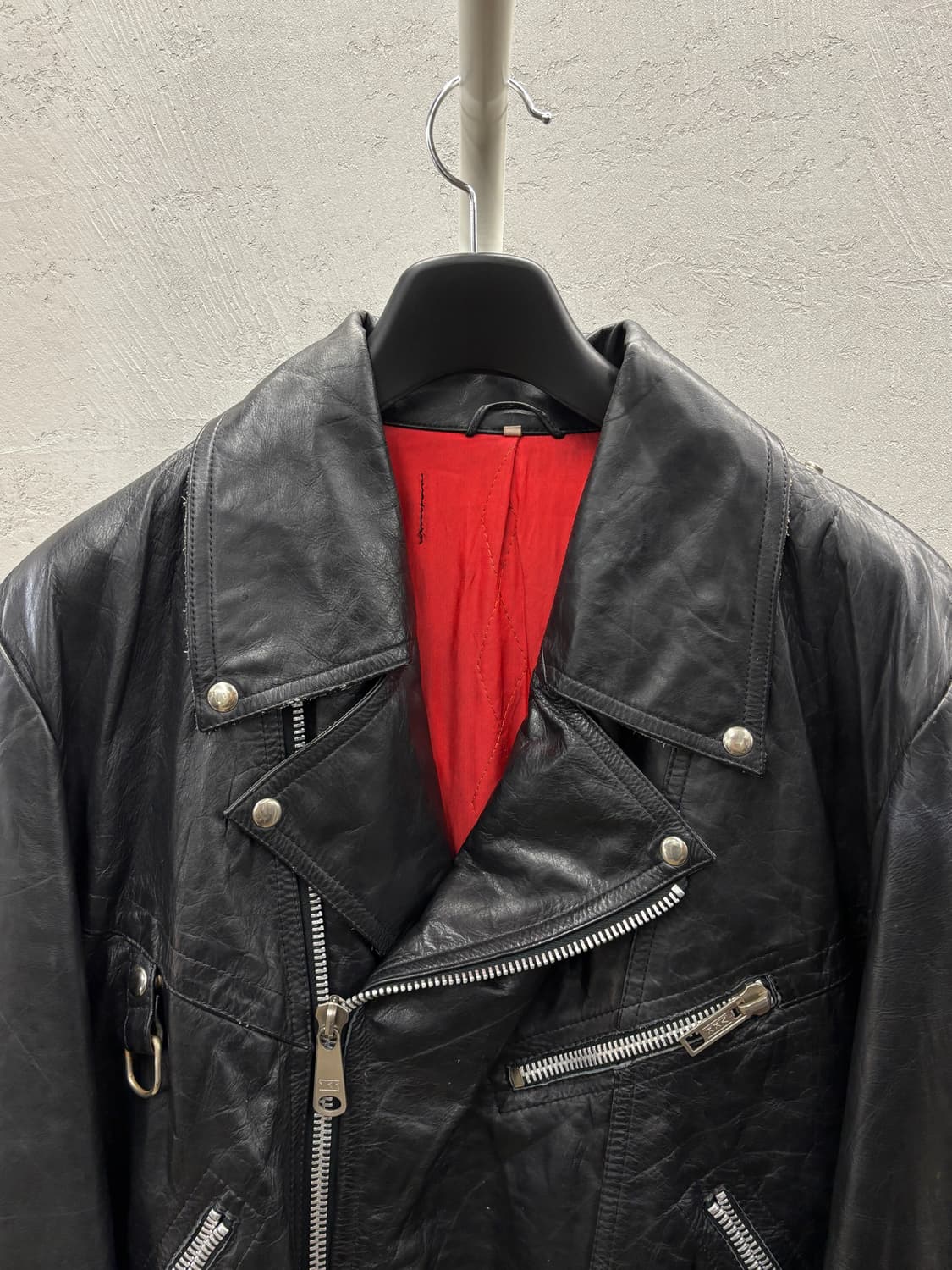 재팬 빈티지 가죽 자켓 56 (한국사이즈110-115) 상품이미지3