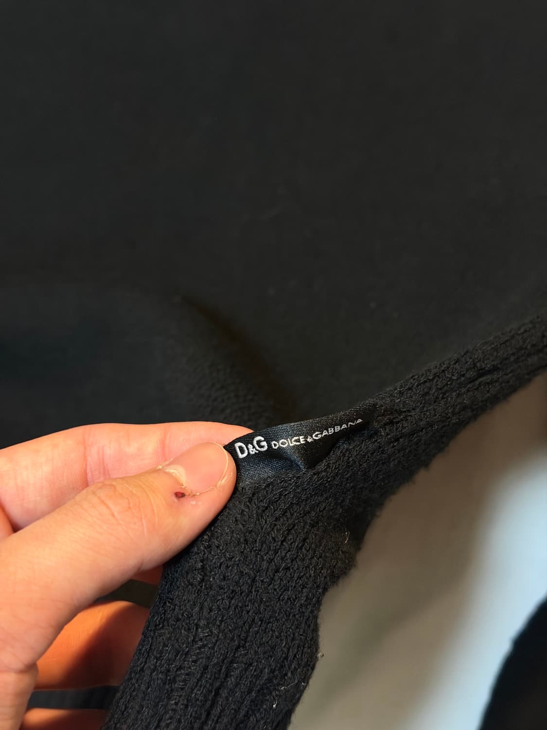 00s 돌체앤가바나 아카이브 니트 블랙 상품이미지2