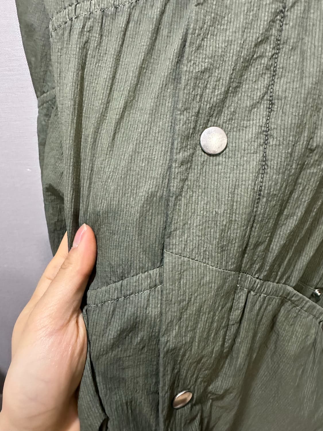 Yearsago-Over Dyed Air Puffer Jacket 상품이미지5