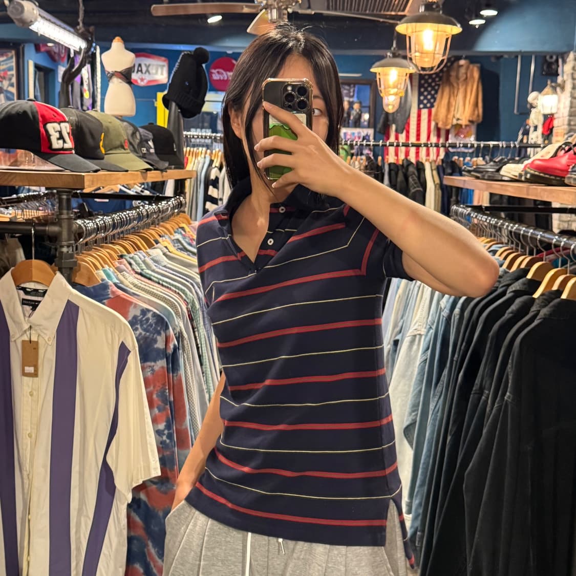 polo 폴로 스트라이프 카라 T 상품이미지2
