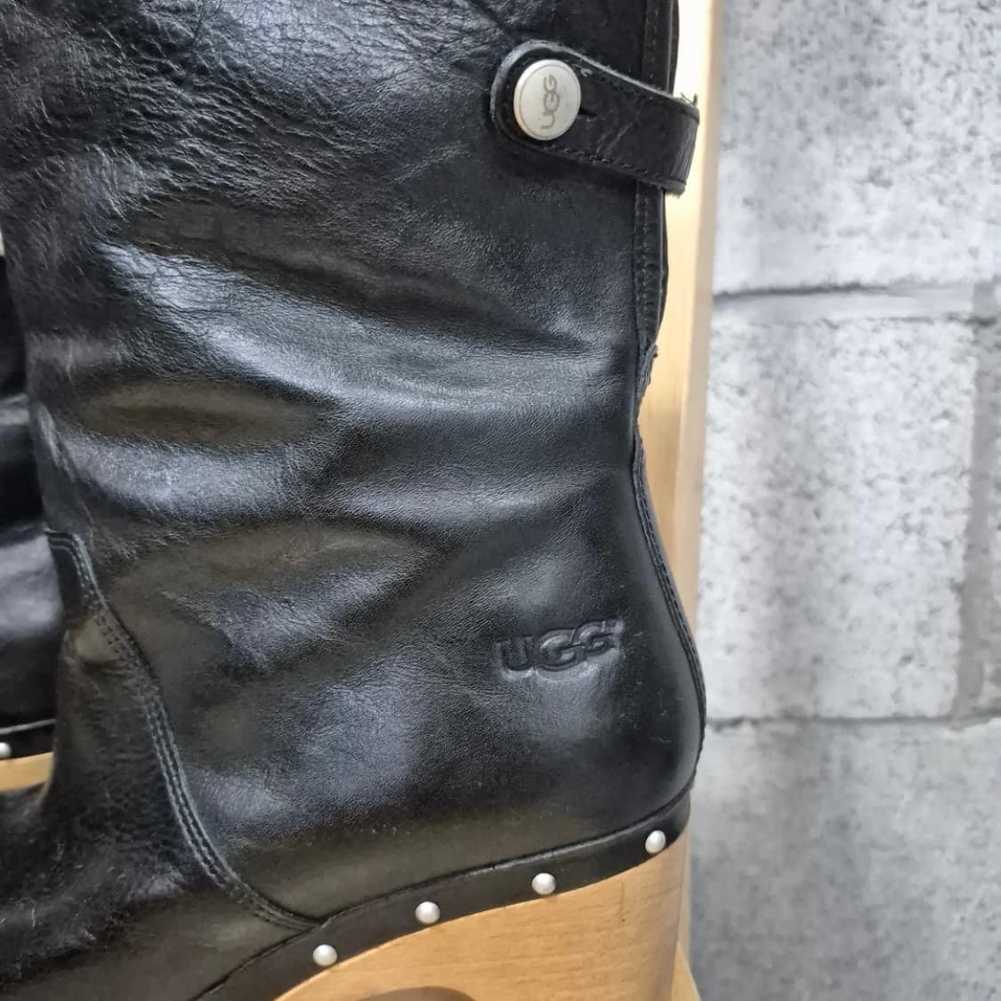 어그 UGG 양털 리네아 가죽 부츠 상품이미지8