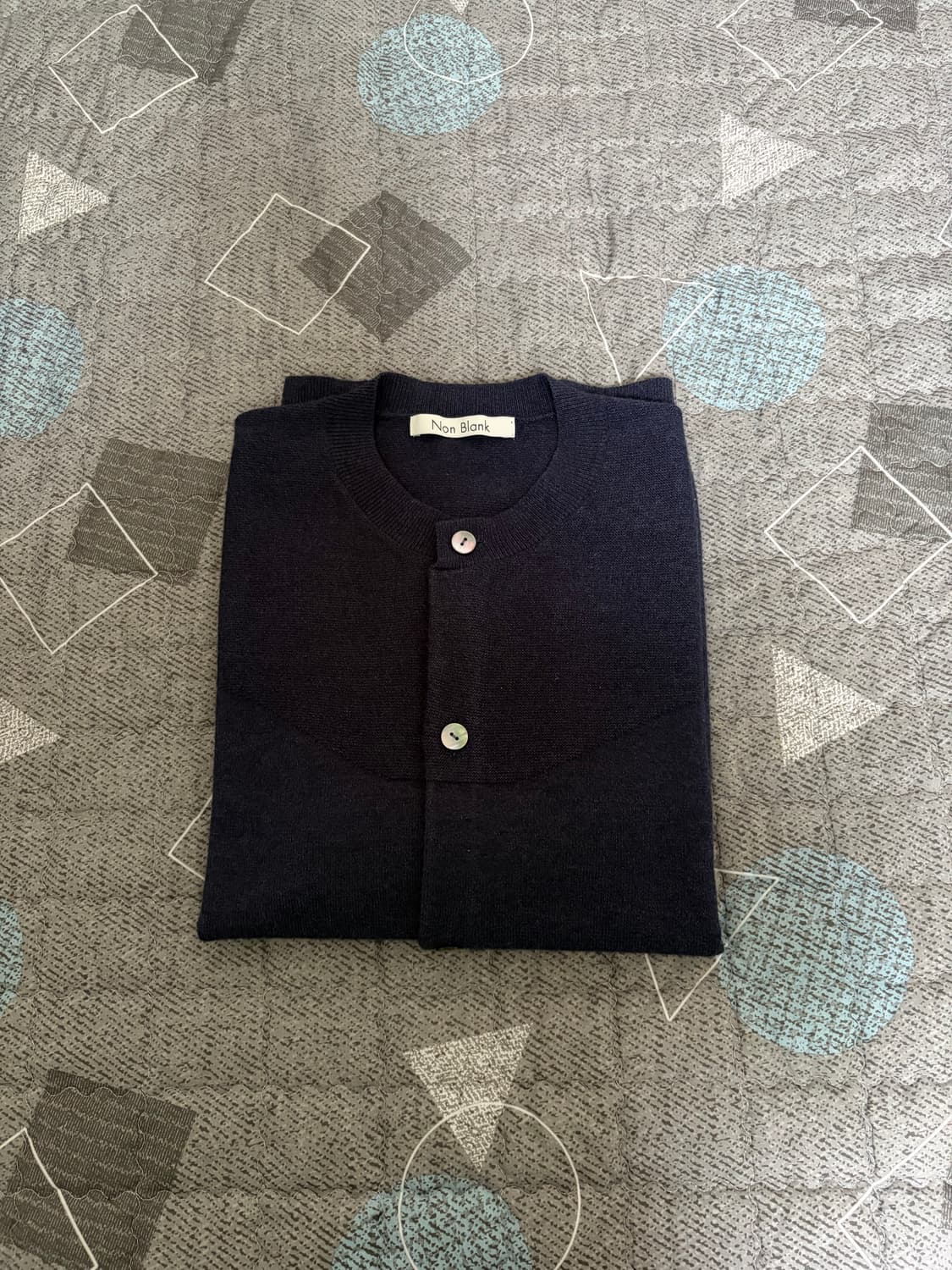 넌블랭크 네이비 가디건 상품이미지5