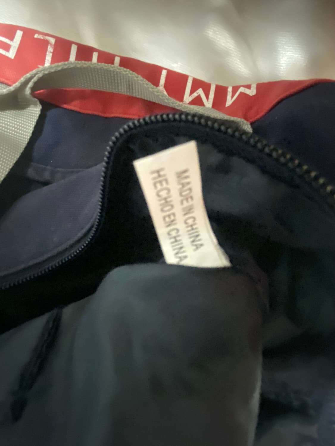 타미힐피거 네이비 망치백 (스트랩 포함) 상품이미지7