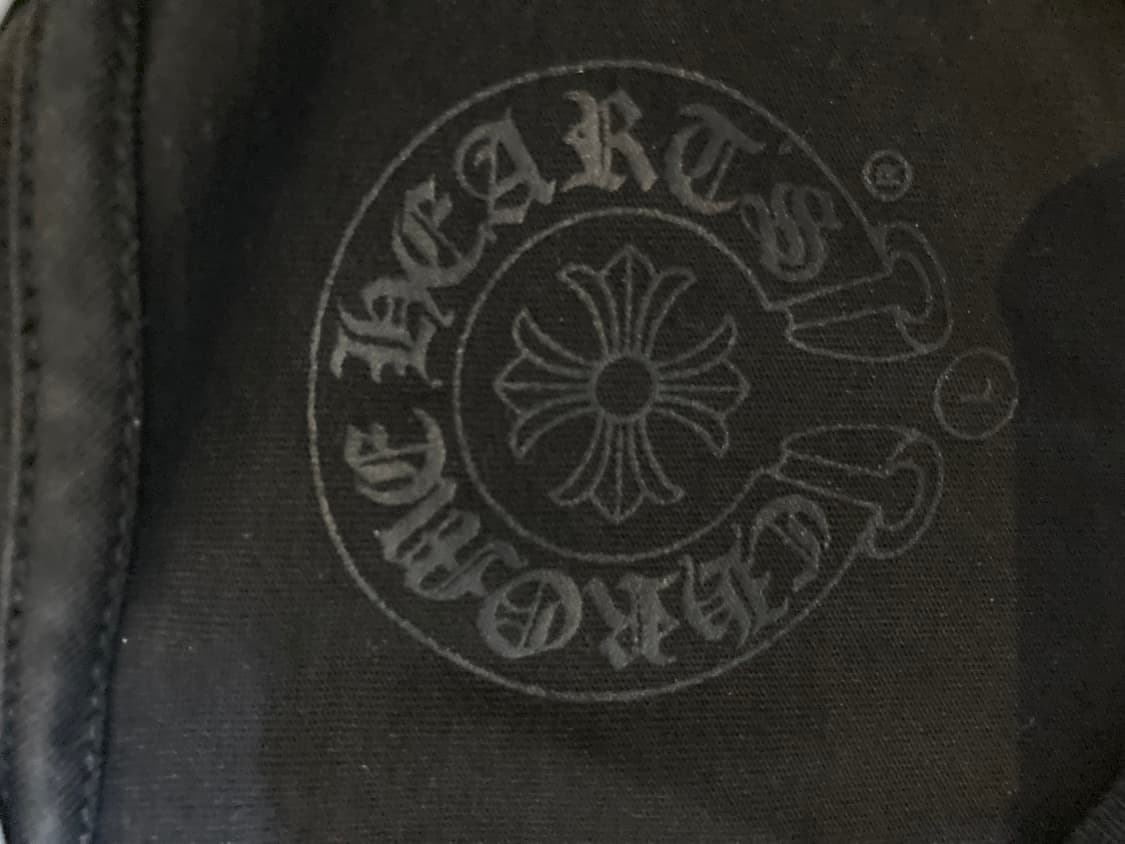 크롬하츠 블랙 포티 반팔 L 상품이미지4