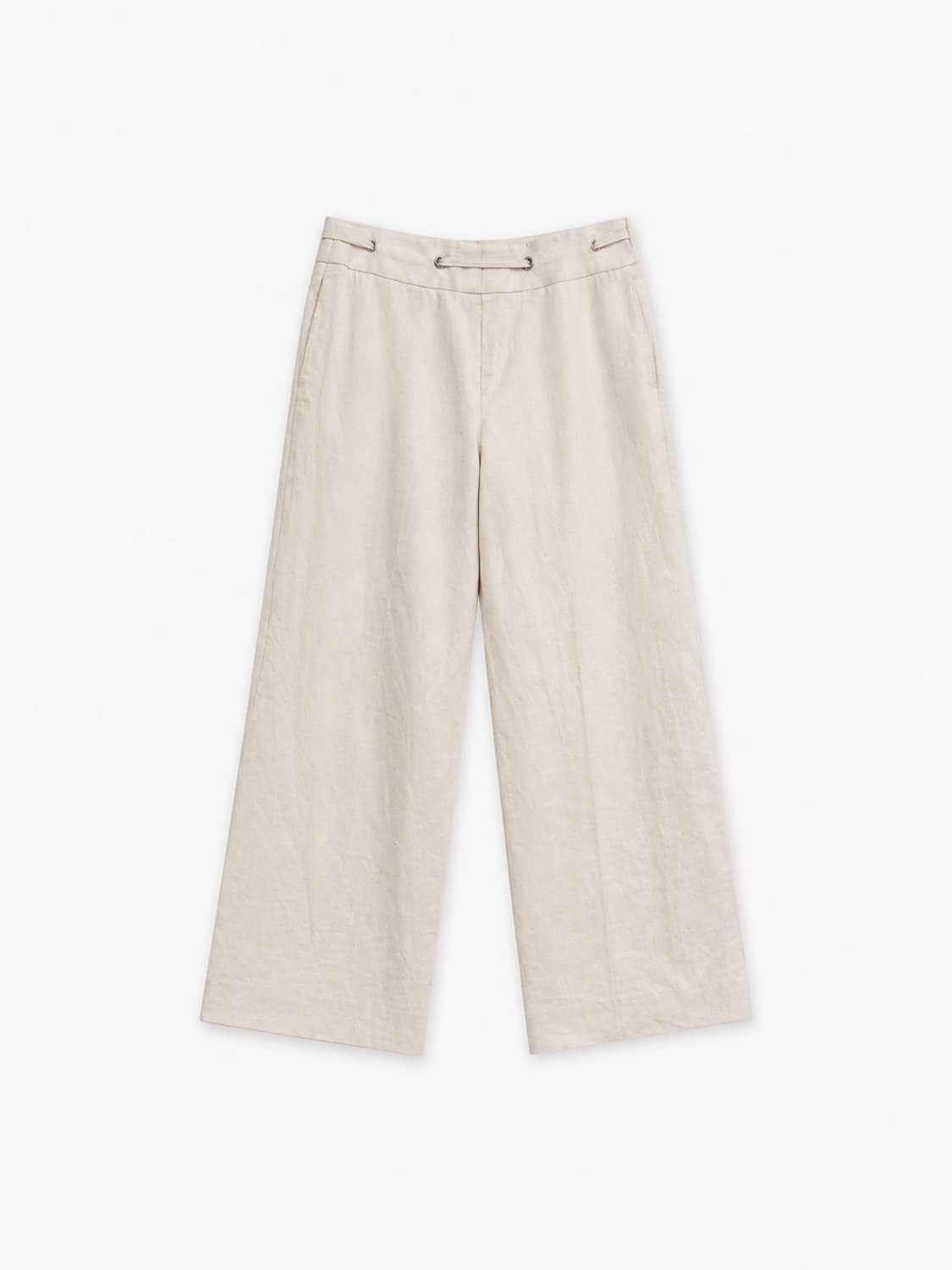Armani Collezioni linen wide slacks 상품이미지3