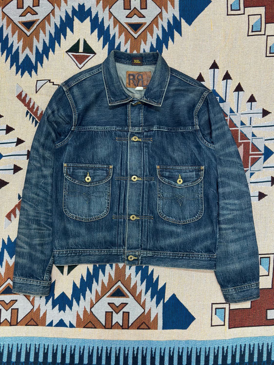 RRL 더블알엘 카우보이 데님 자켓 M 상품이미지1