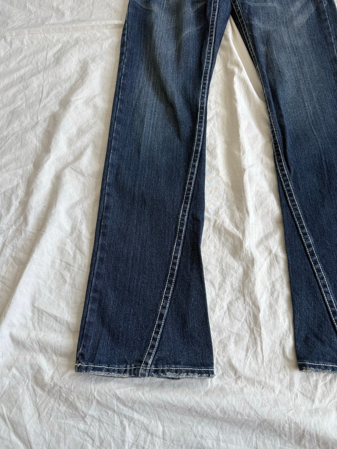 세만틱디자인 로우라이즈 데님팬츠 상품이미지2