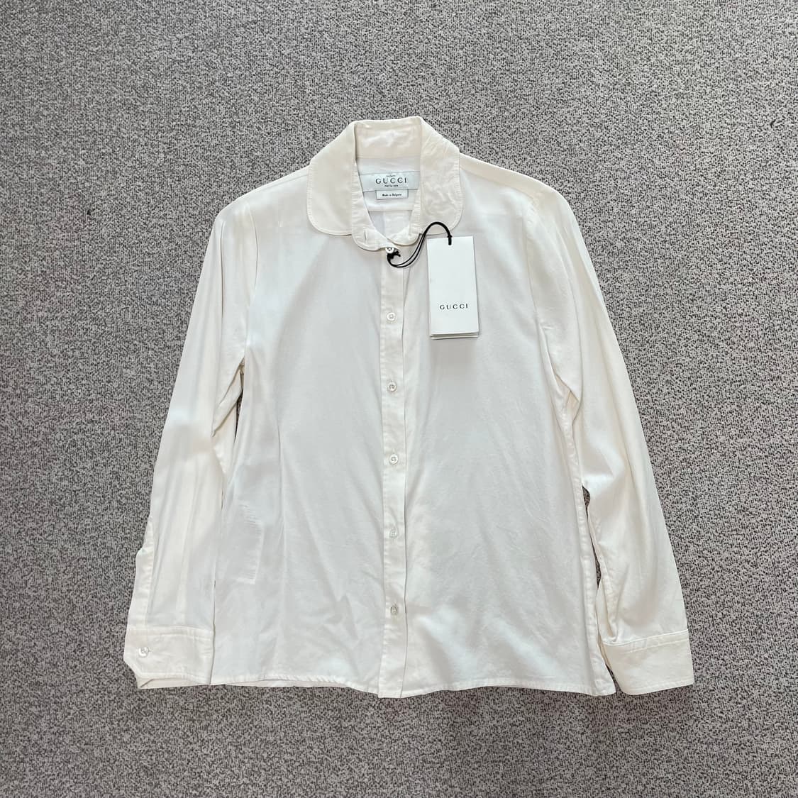 (새상품) 구찌 정품 화이트 블라우스 셔츠 36 상품이미지1