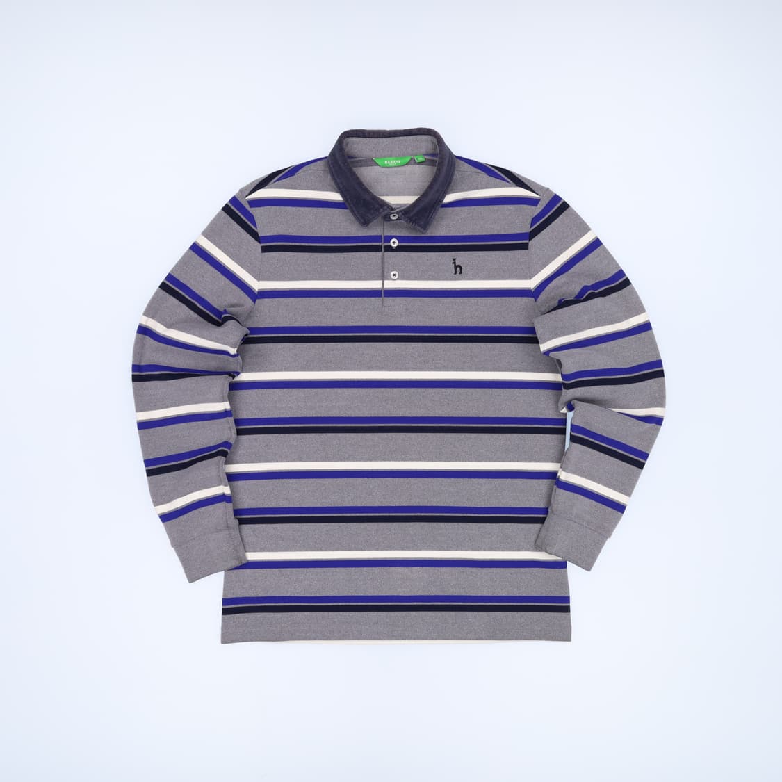 100 헤지스 골프 코듀로이 카라 피케 긴팔 티셔츠 4232 상품이미지1