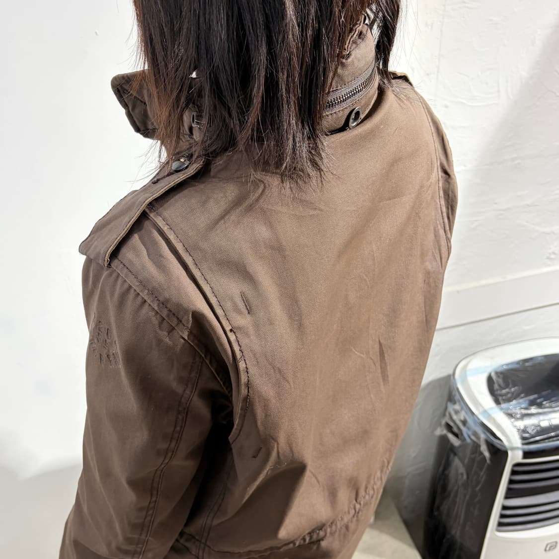 G-star raw 지스타로우 브라운 왁스 워크 자켓 상품이미지4