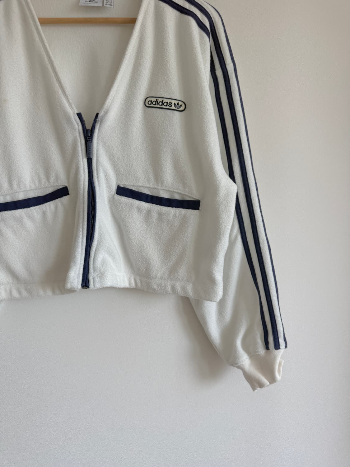 아디다스(adidas) 플리스 집업 가디건(부분 얼룩) 상품이미지3