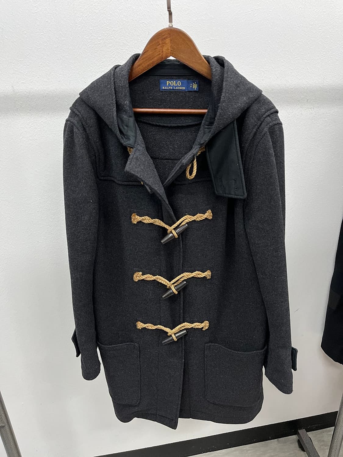 여) 폴로 울 더플코트  상품이미지4