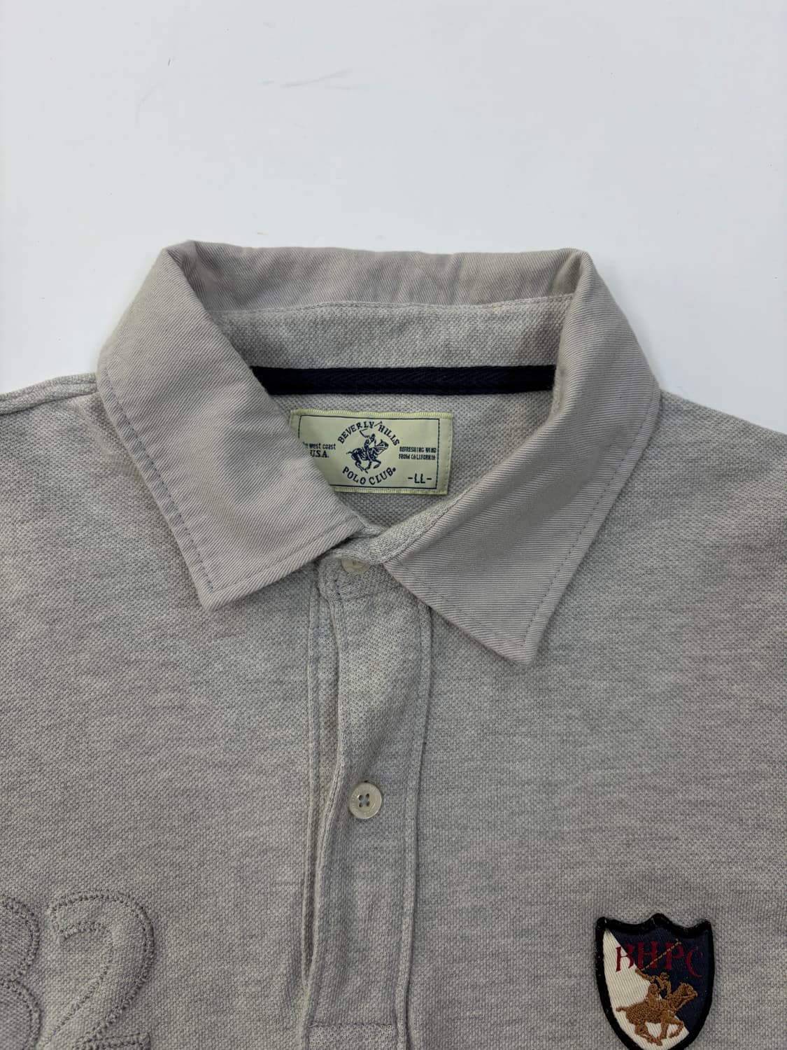베버리힐즈 폴로클럽 롱슬리브 카라티 상품이미지3
