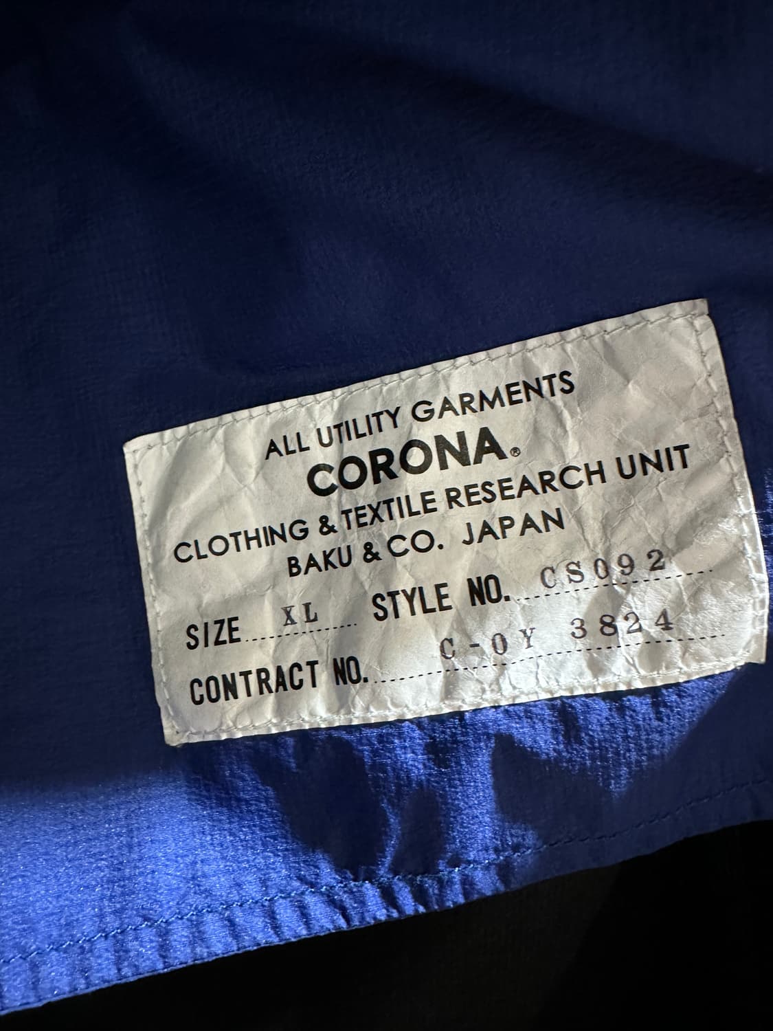 [L-XL] 코로나 유틸리티 코듀로이 셔츠자켓 블랙 상품이미지5