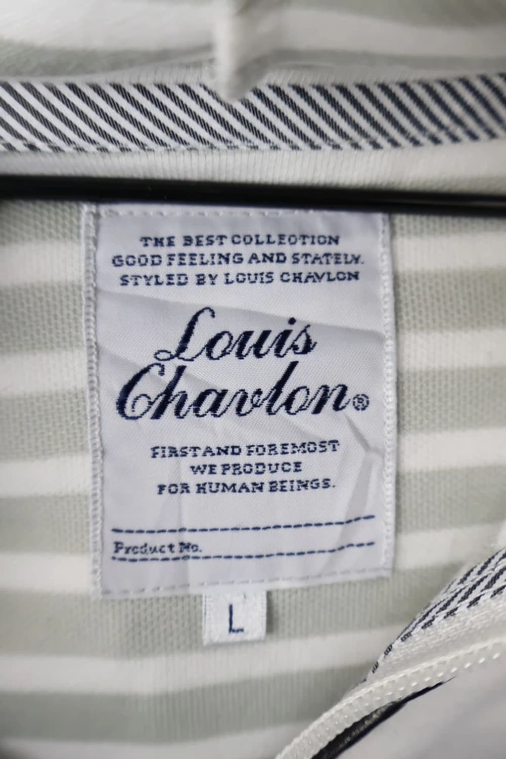 Louis Chavlon Stripe Zip Hoodie 상품이미지6