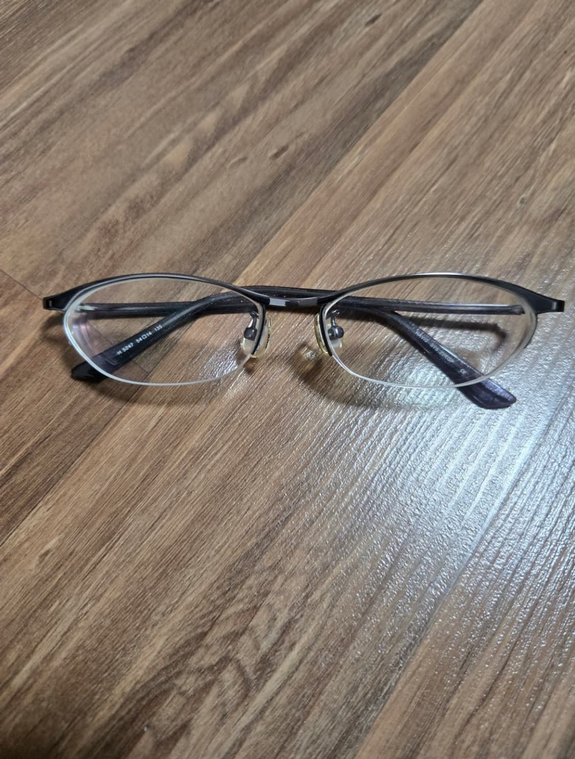 일본 Havis 긱시크 빈티지 반무테 안경 상품이미지1