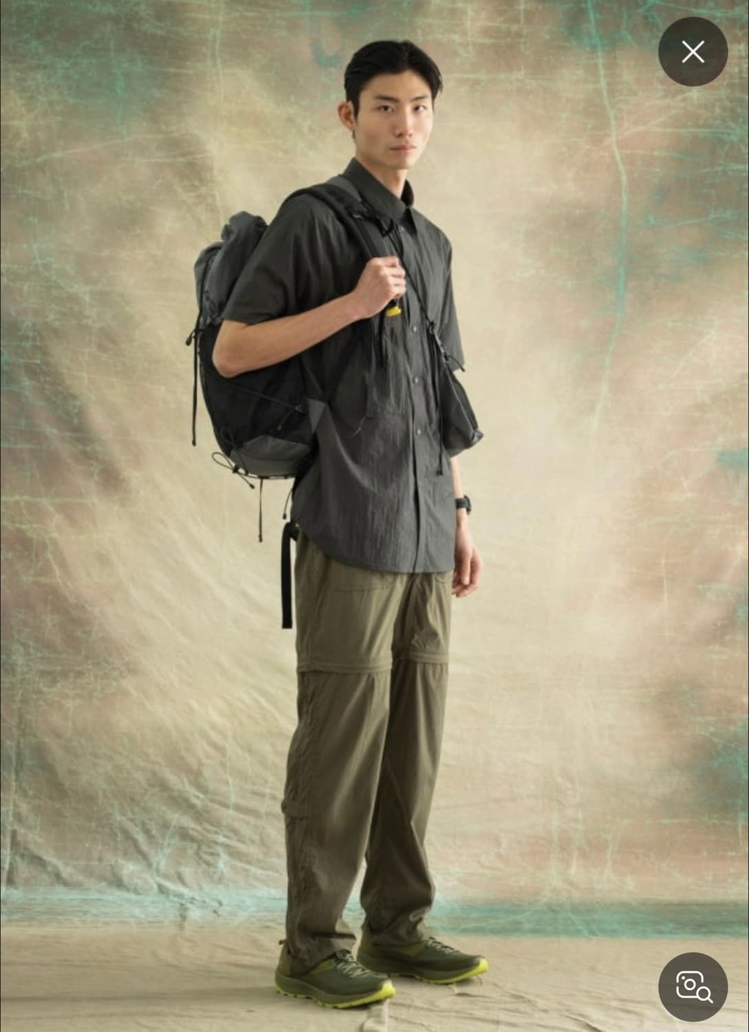 CAYL 2WAY HIKING PANTS BLACK  L사이즈 상품이미지2
