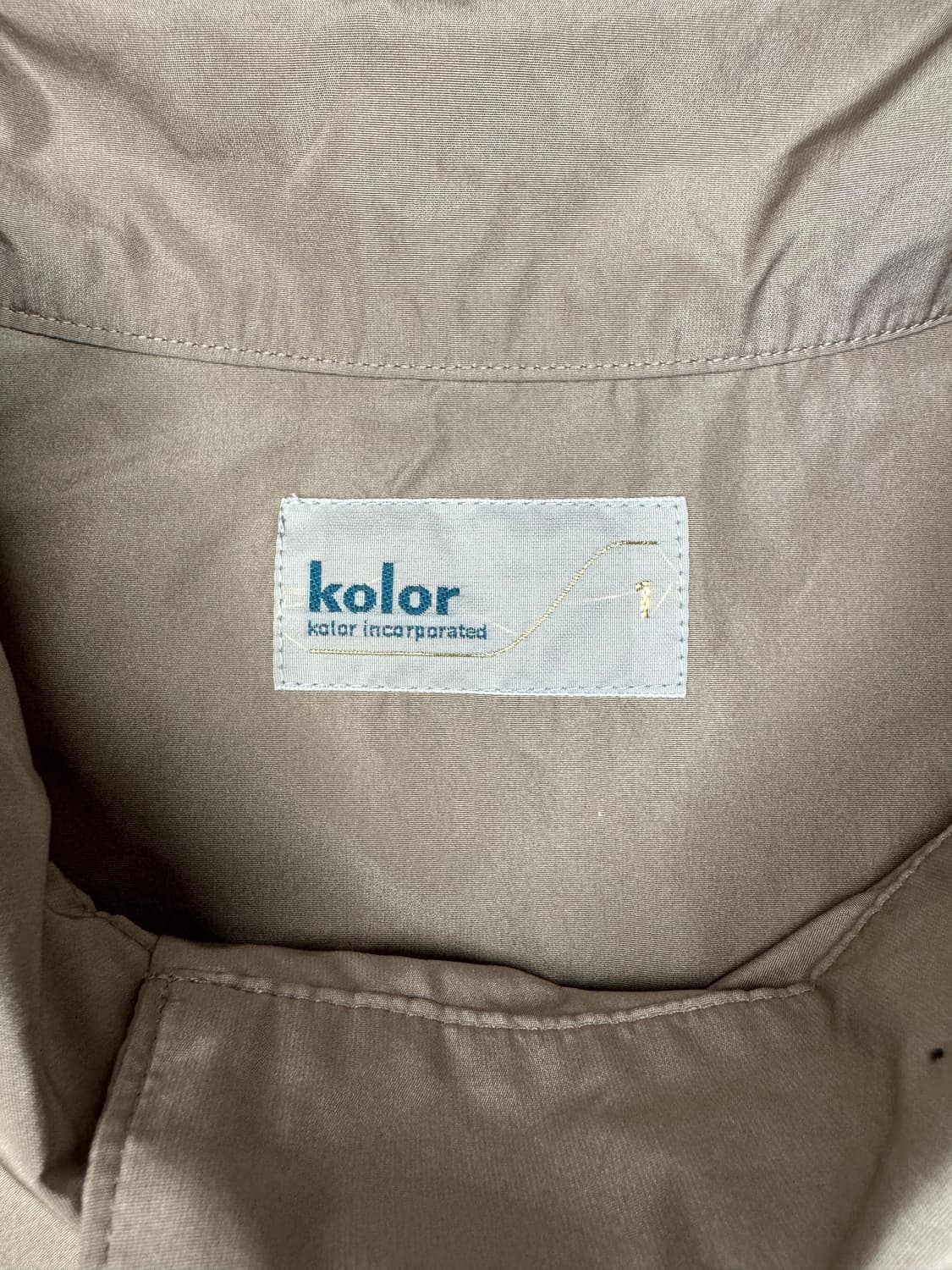 kolor 컬러비콘 스탠카라 코트 1 상품이미지4