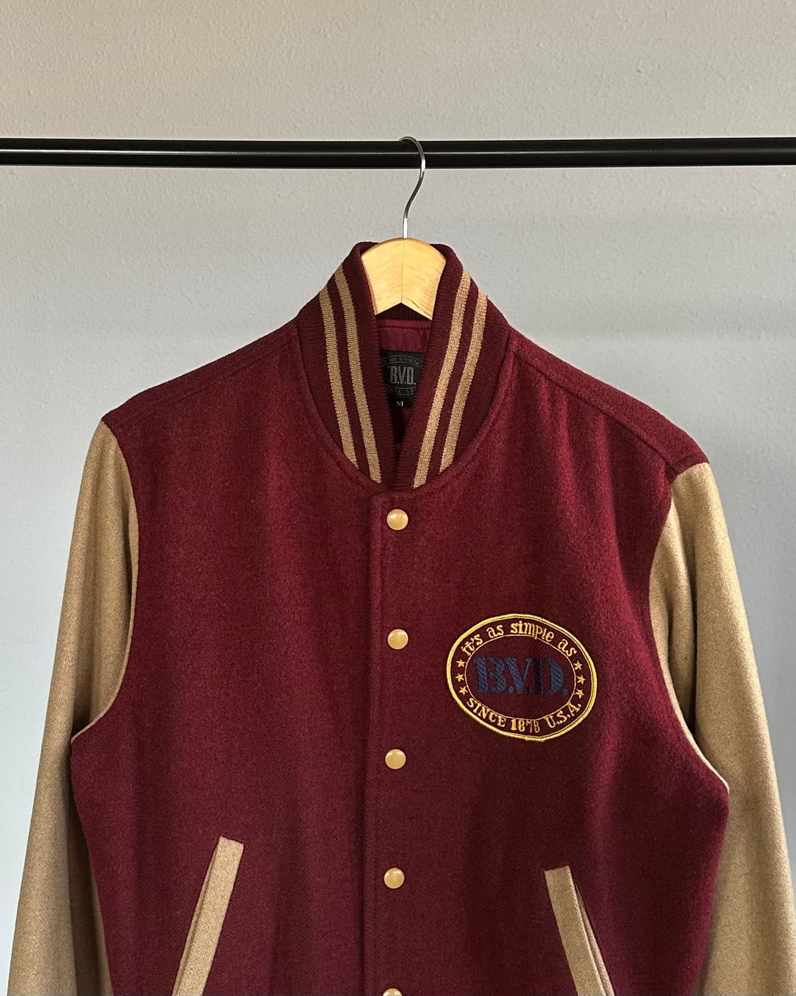 [M]B.V.D JPN 90s 울 바시티 자켓 상품이미지2