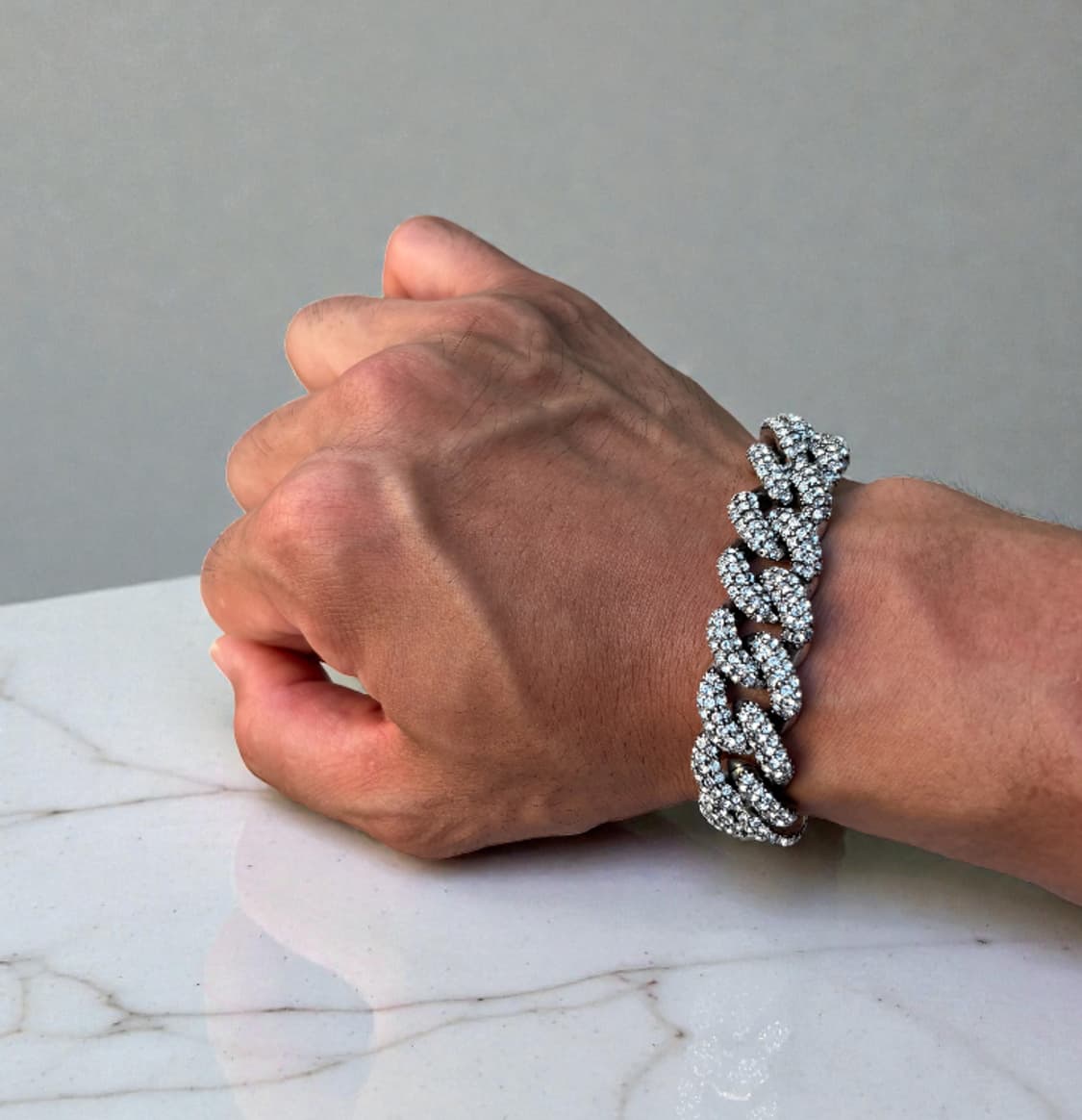 생로랑 커브 체인 브레이슬릿 상품이미지3