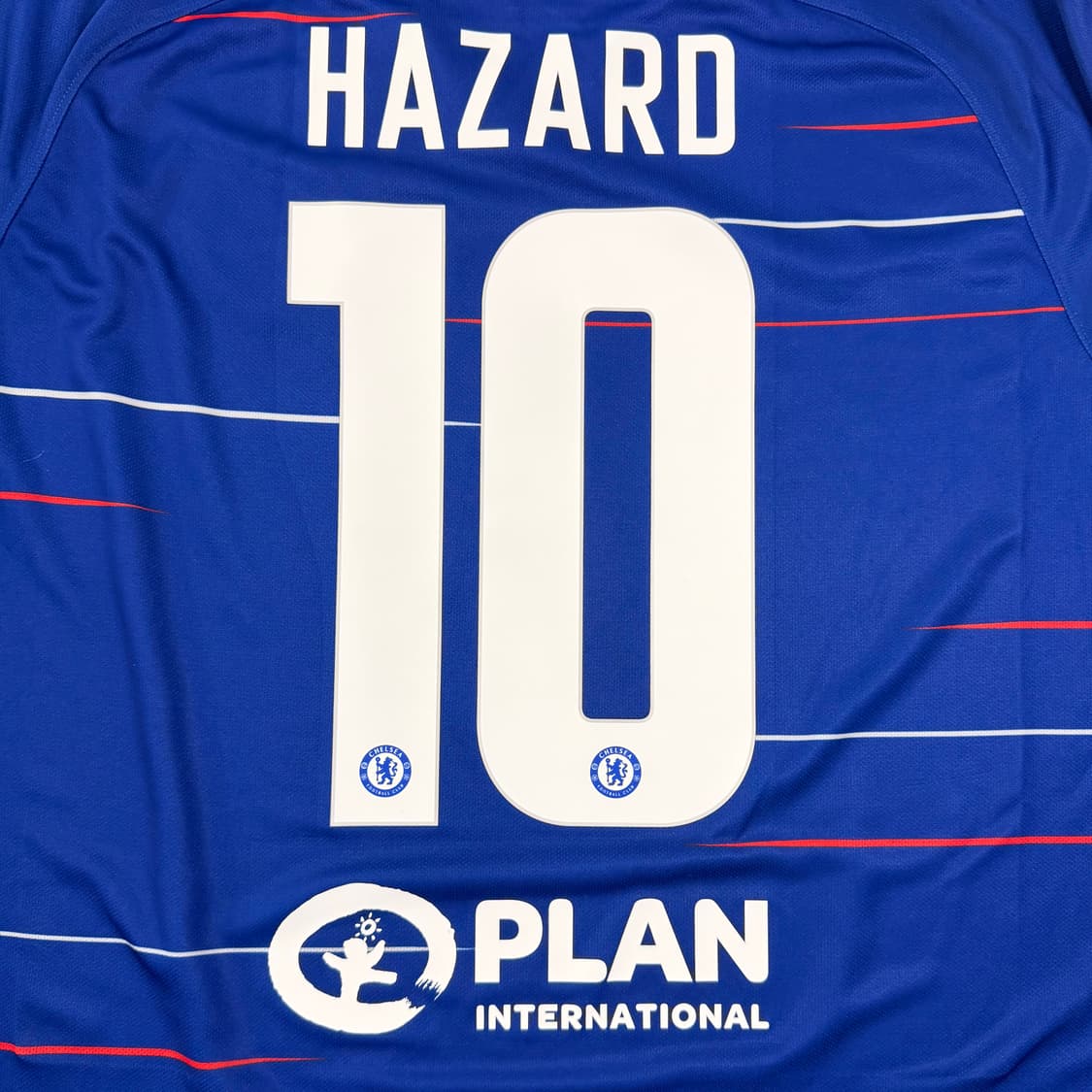 18-19 첼시 홈 아자르 유니폼 상품이미지2