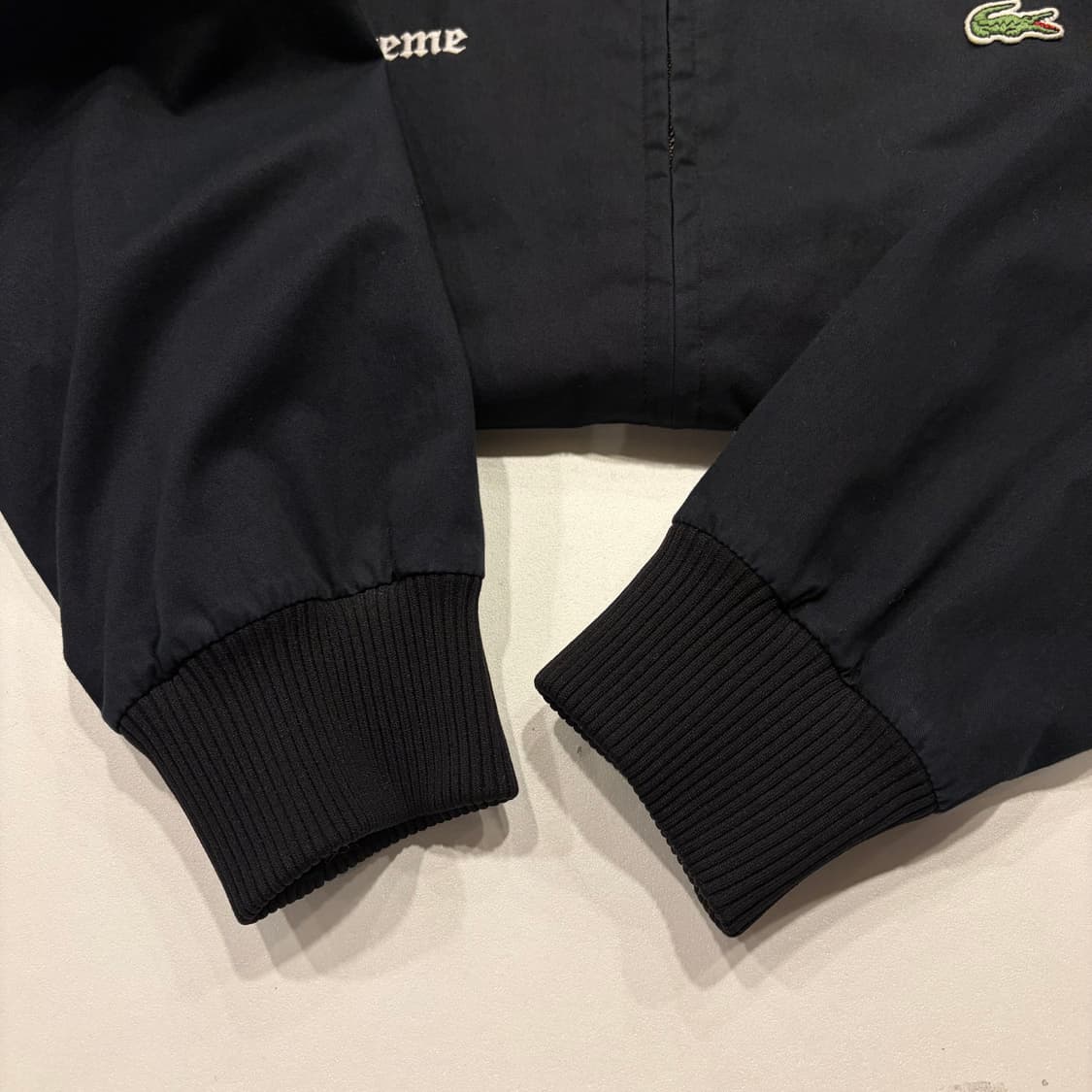 [L] 슈프림 라코스테 바라쿠타 G-9 블랙 블루종 자켓 B583 상품이미지6