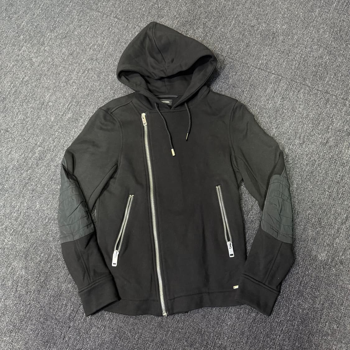 디젤 디테일 라이더 후드집업 상품이미지1