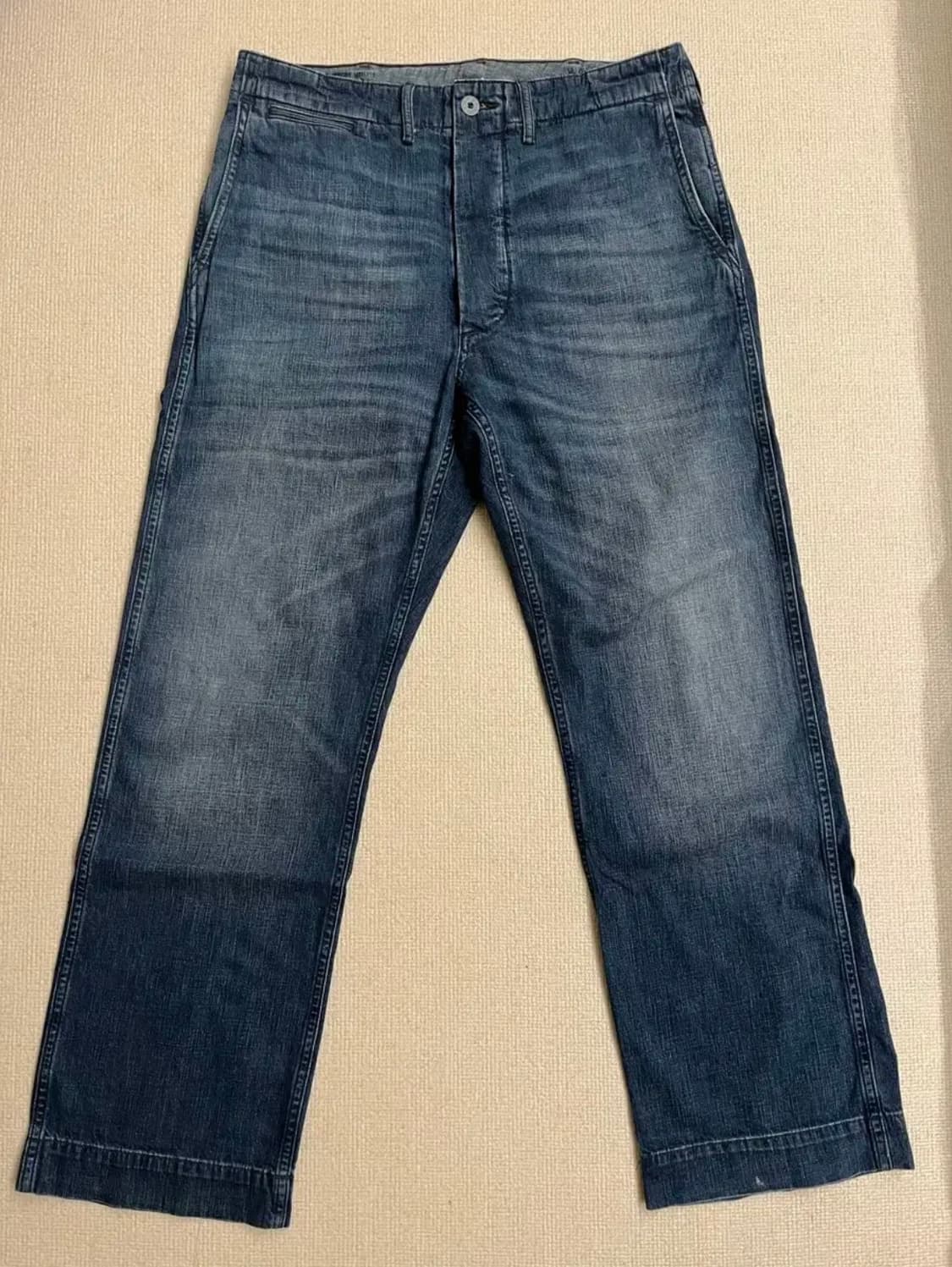 RRL INDIGO WASHED PANTS 상품이미지1