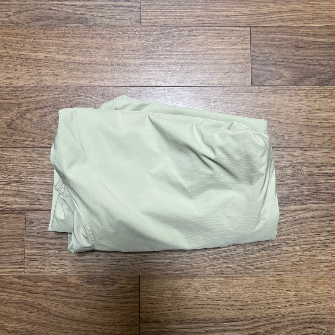 [L] 유니클로 UV 프로텍션 파카 라이트 그린 바람막이 상품이미지2