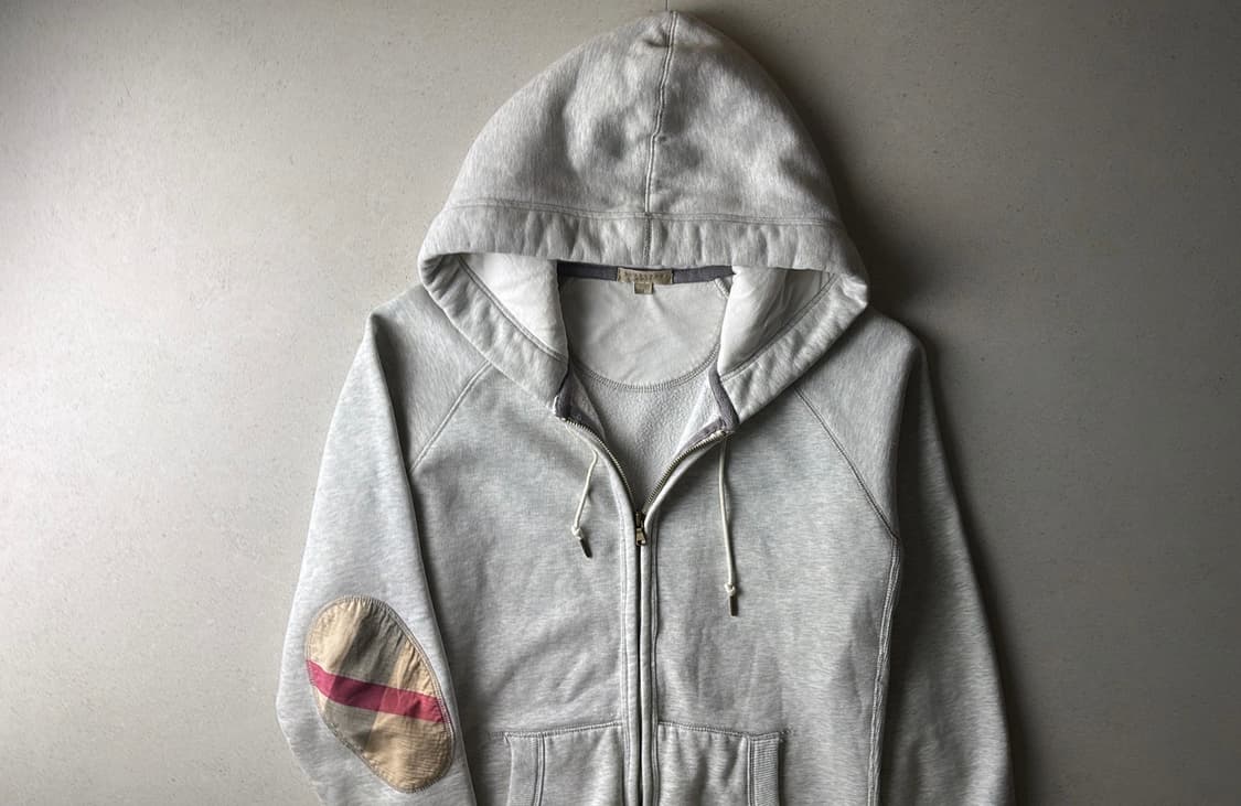 버버리 패치 후드집업 상품이미지4