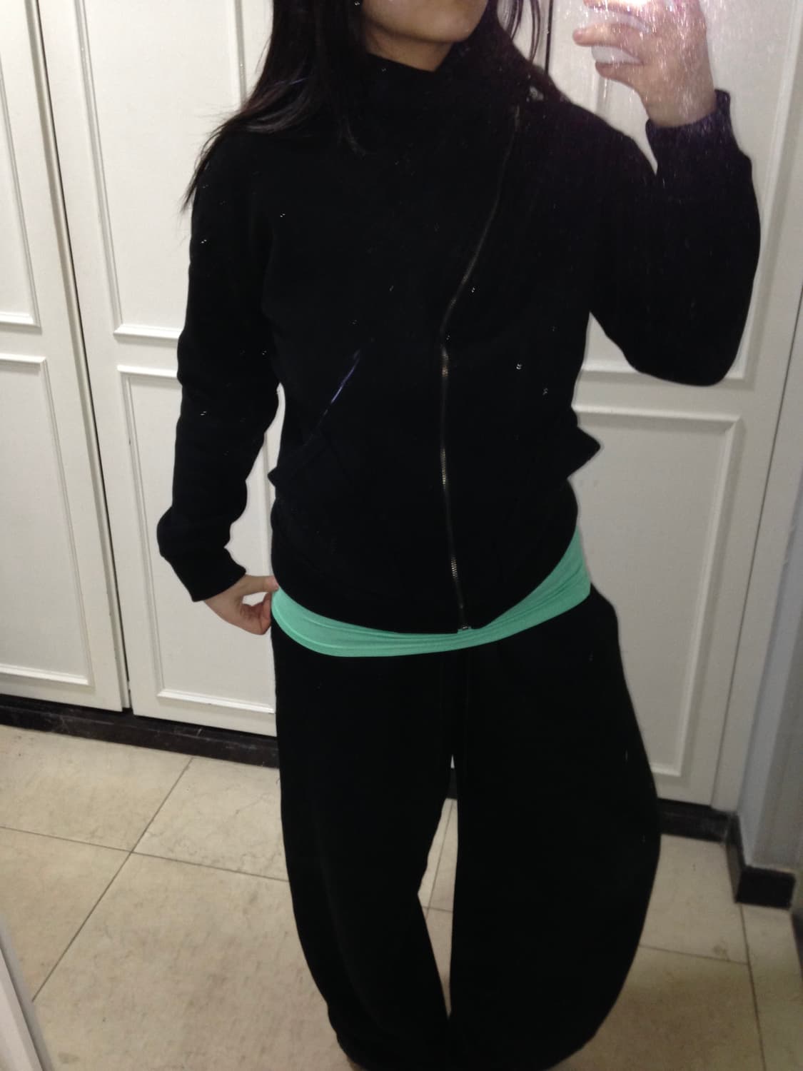 Unbalanced hood zipup 상품이미지3