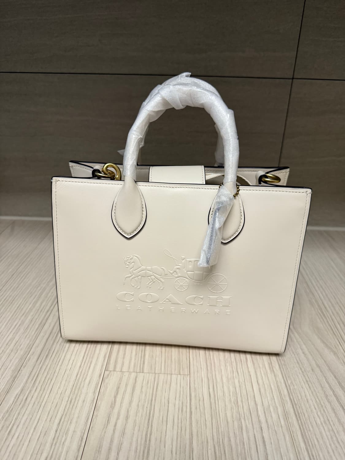 coach 코치 에이스토트 화이트 새상품 상품이미지2