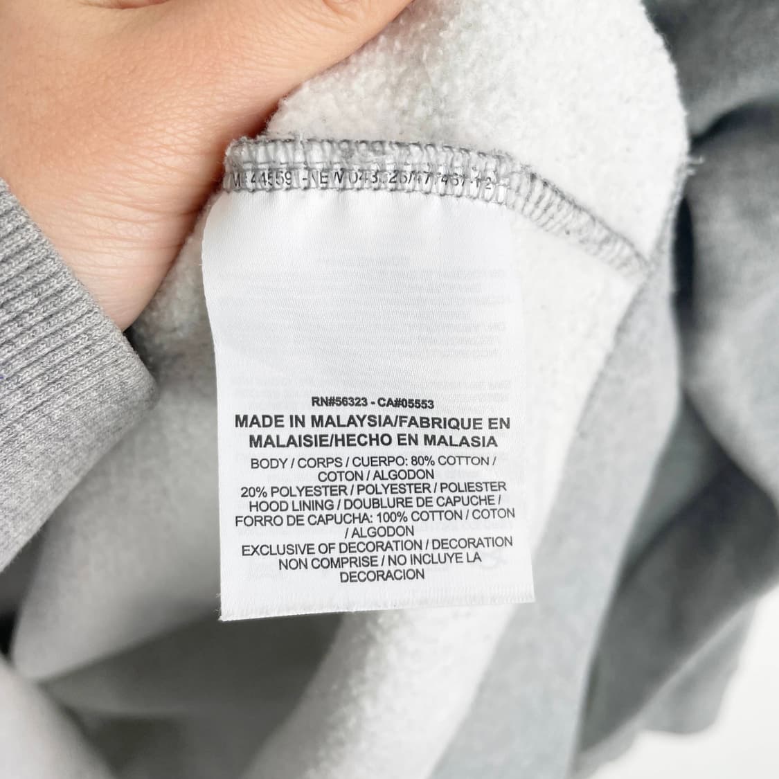 A2 나이키 SB 아이콘 후드티 그레이 XL사이즈 상품이미지5