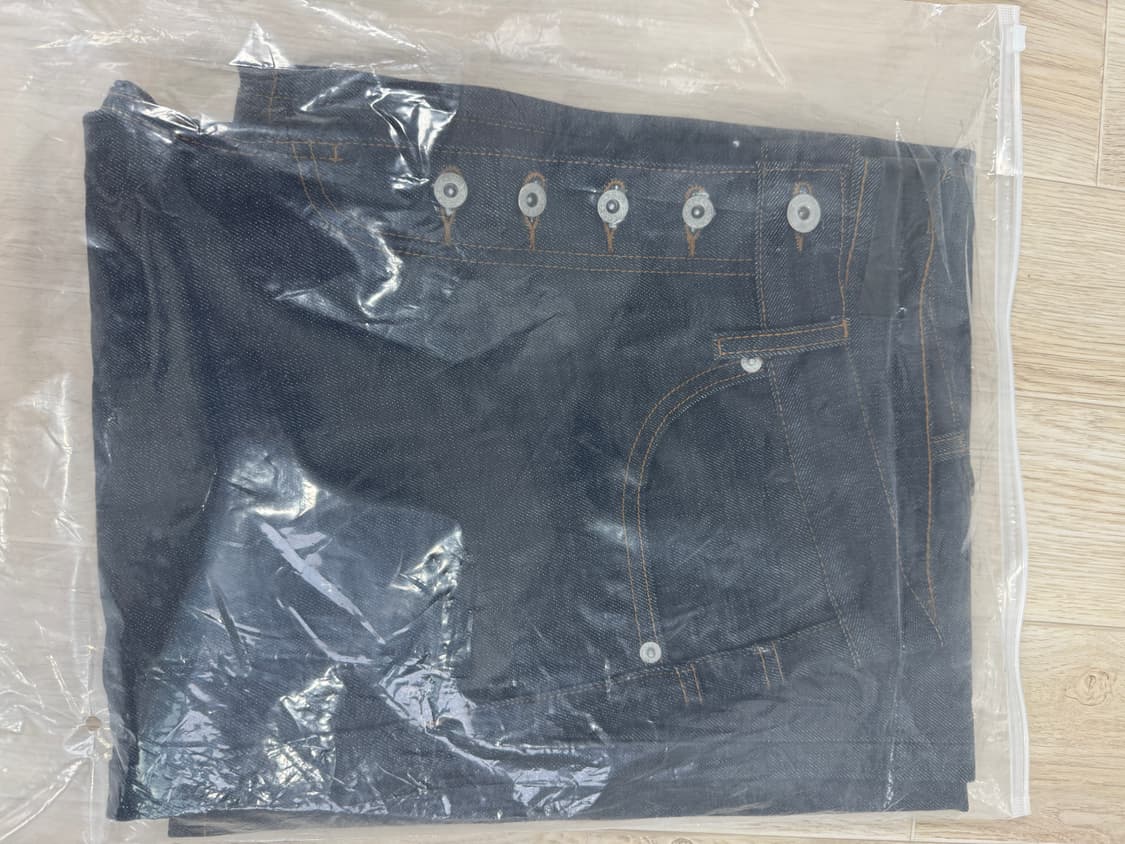 Nofaithstudios raw fit denim M 상품이미지2