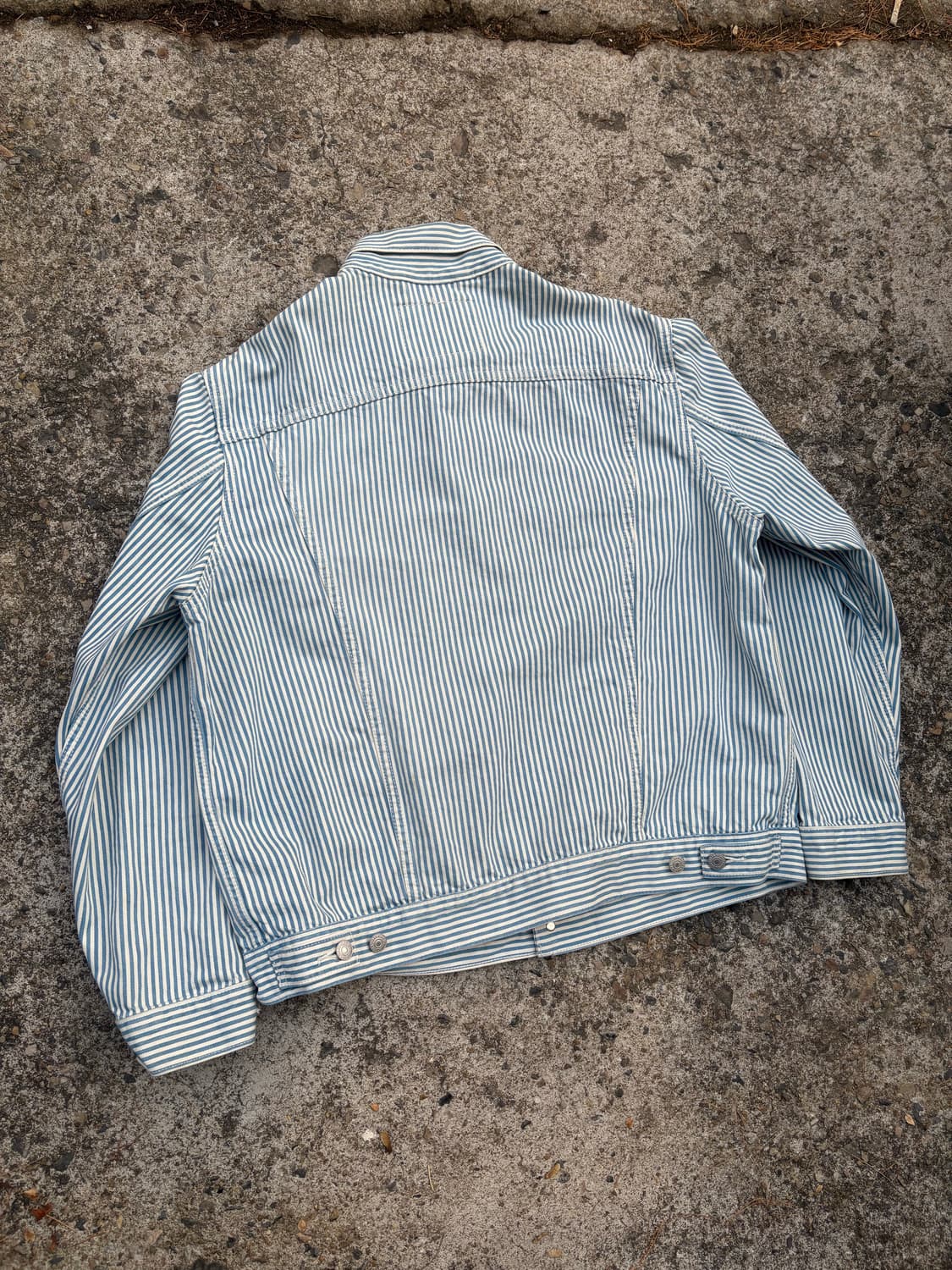 리바이스 스트라이프 데님 트러커 자켓 상품이미지2