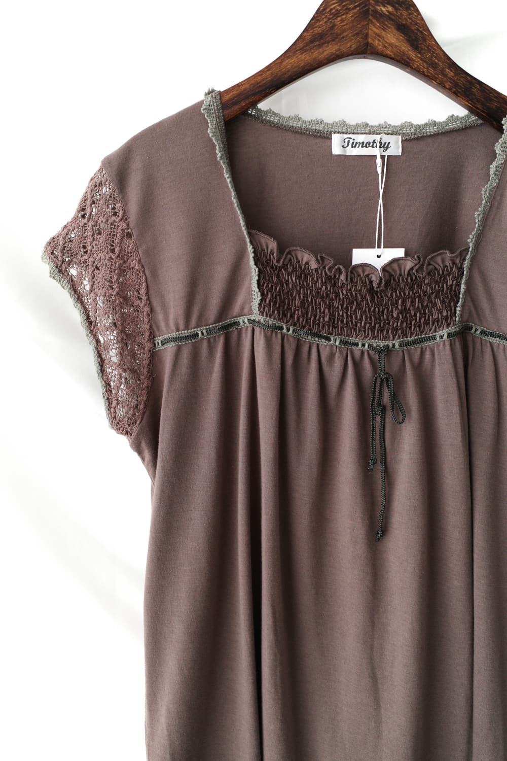 lace crochet half T 상품이미지2