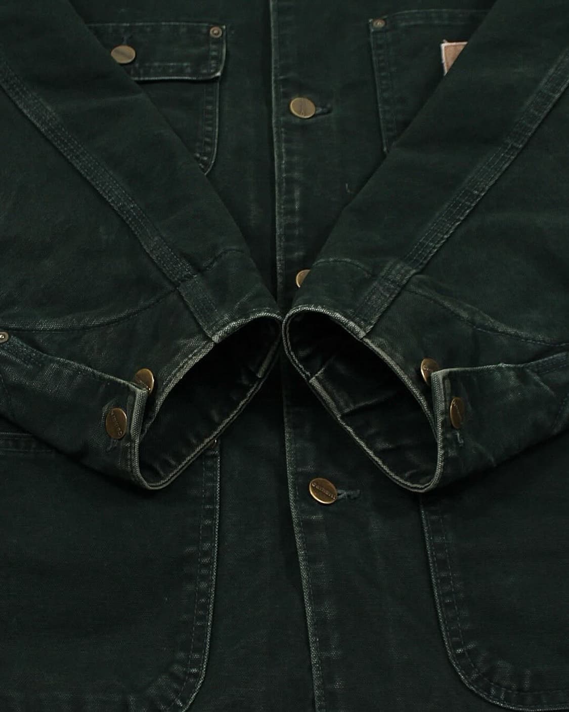 2004 USA 칼하트 C02 SPC 초어 코트 자켓 그린 빈티지 미국제 상품이미지8