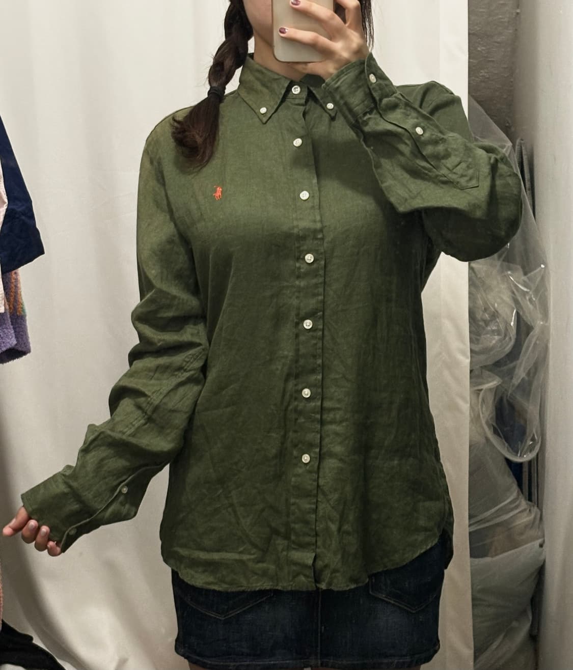 카키폴로셔츠 상품이미지3