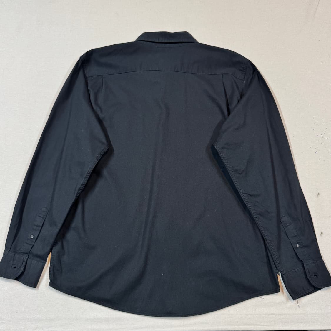L) Wrangler 랭글러 투포켓 워크웨어 코튼 셔츠 블랙 W66 상품이미지4