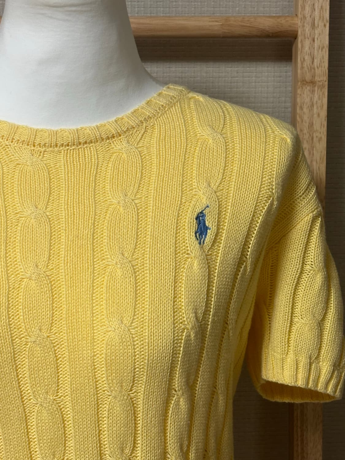 옐로우 폴로 반팔 니트💛 상품이미지2