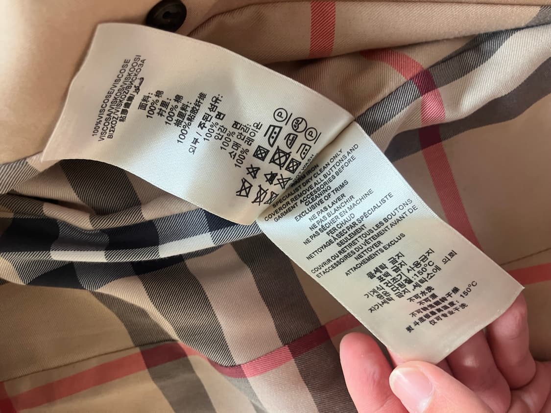 (36) 버버리 샌드링엄 트렌치코트 상품이미지7