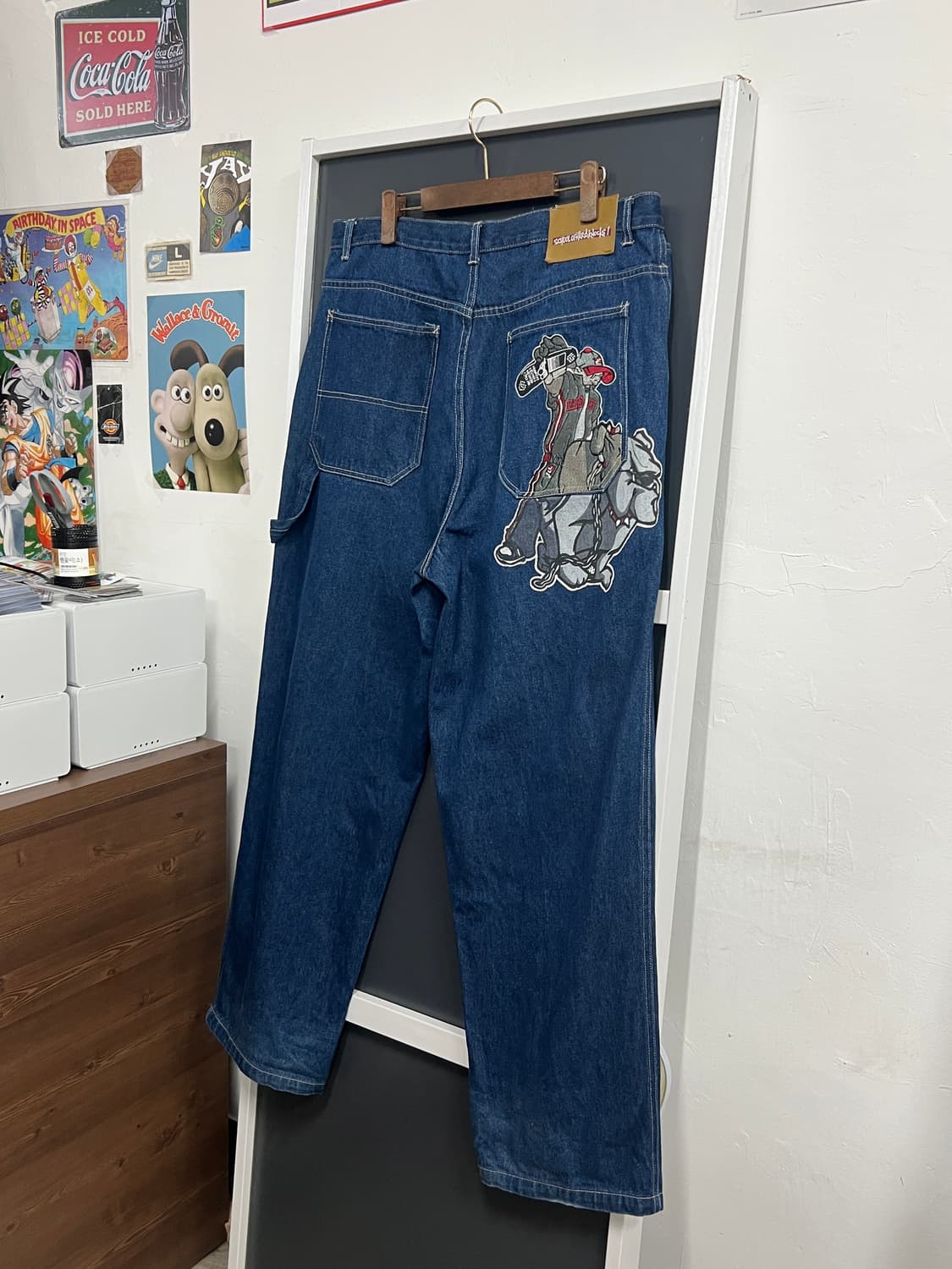 School of hard knocks 올드스쿨 힙합 데님 팬츠 상품이미지1