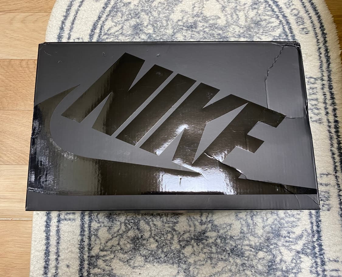 나이키 슈프림 에어포스 미들 블랙 6(240)사이즈 상품이미지5