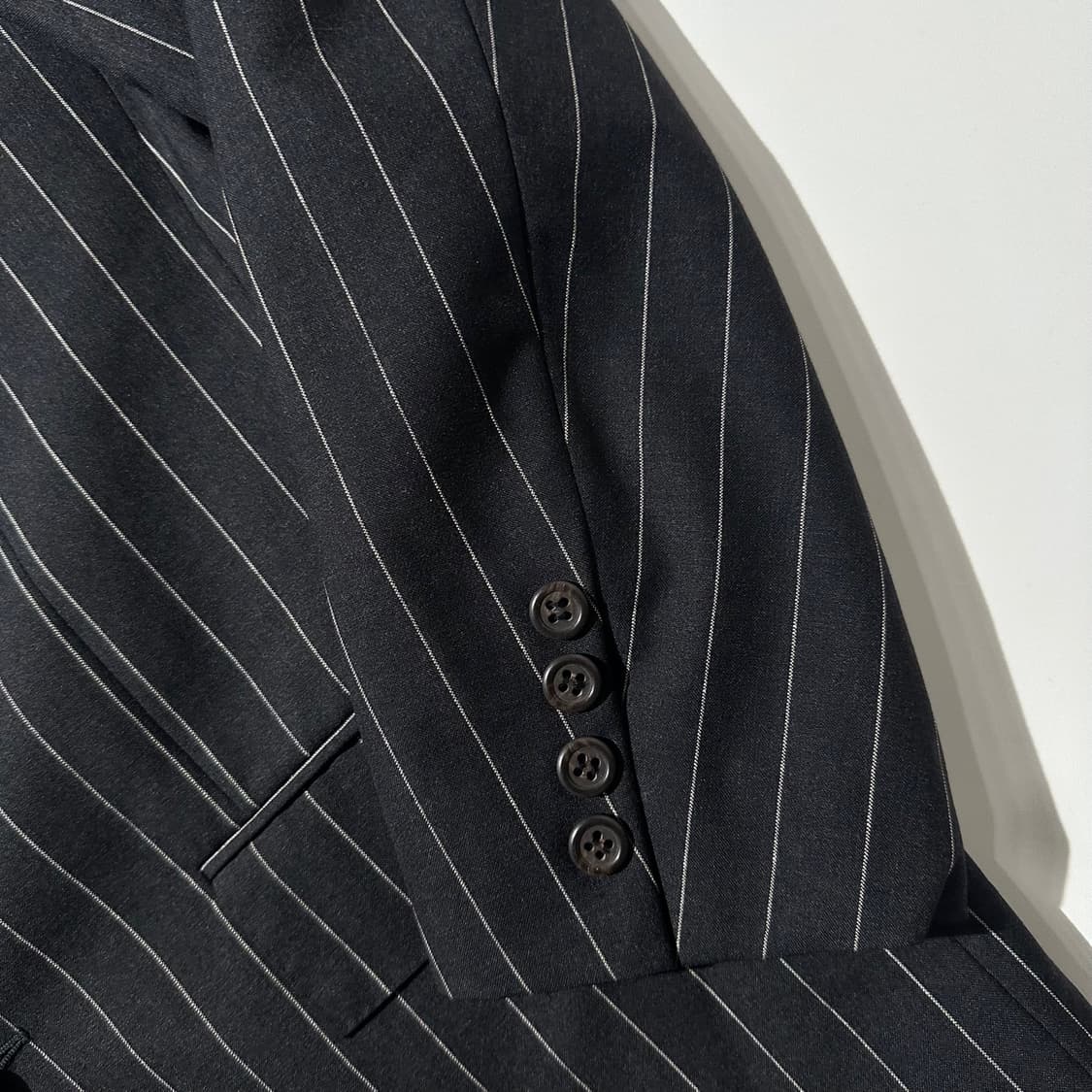 폴로 랄프로렌 이태리 메이드 스트라이프 싱글 3B 블레이저 상품이미지5